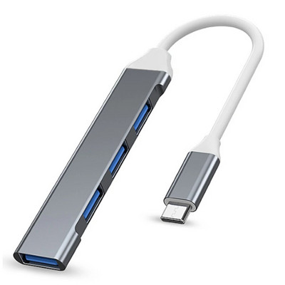USB C HUB 3.0 Tip C 3.1 4 Port Multi Splitter Adaptor OTG pentru Xiaomi Lenovo Macbook Pro 13 15 Air Pro PC Accesorii pentru computer