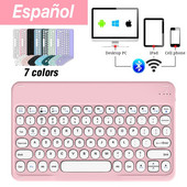 Tastatură și mouse Bluetooth pentru iOS Android Sistem Windows Tabletă portabilă reîncărcabilă Teclado pentru iPad MatePad Telefon mobil