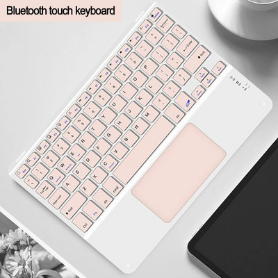 Tastatură Bluetooth Touchpad pentru telefon inteligent PC Computer laptop Tastatură fără fir pentru iOS Android Windows pentru iPad Tastatură