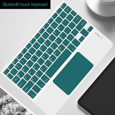 Tastatură Bluetooth Touchpad pentru telefon inteligent PC Computer laptop Tastatură fără fir pentru iOS Android Windows pentru iPad Tastatură