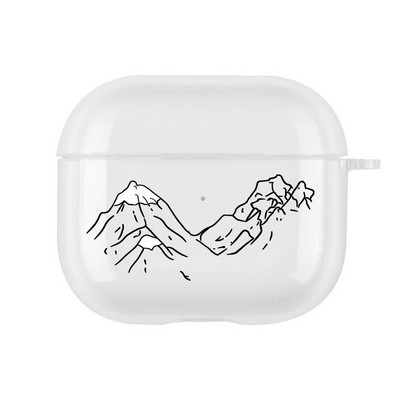 Husă Clear World Map pentru AirPods Pro 2 Husă pentru AirPods Pro 3 2 1 pro2 Husă Husă din silicon moale pentru airpod pro 2nd Generation