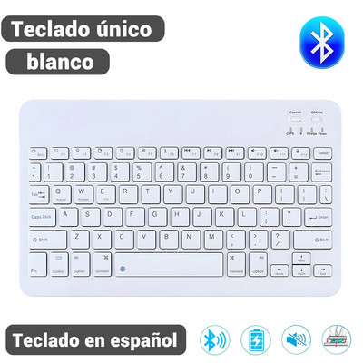 Tastatură fără fir EMTRA Tastatură și mouse Bluetooth pentru iPad Air 5 Pro 12.9 Tecaldo Bluetooth pentru tastatură Xiaomi Samsung iPad