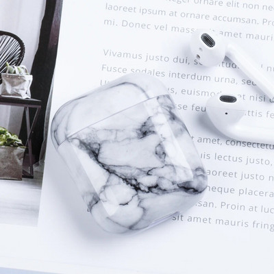Θήκη για Airpods 3 Θήκη Μαρμάρινο μοτίβο Χαριτωμένο σκληρό κάλυμμα για Airpods Pro 2 Ακουστικά 1 θήκης για AirPods 2 Θήκη Κουτί φόρτισης Coque