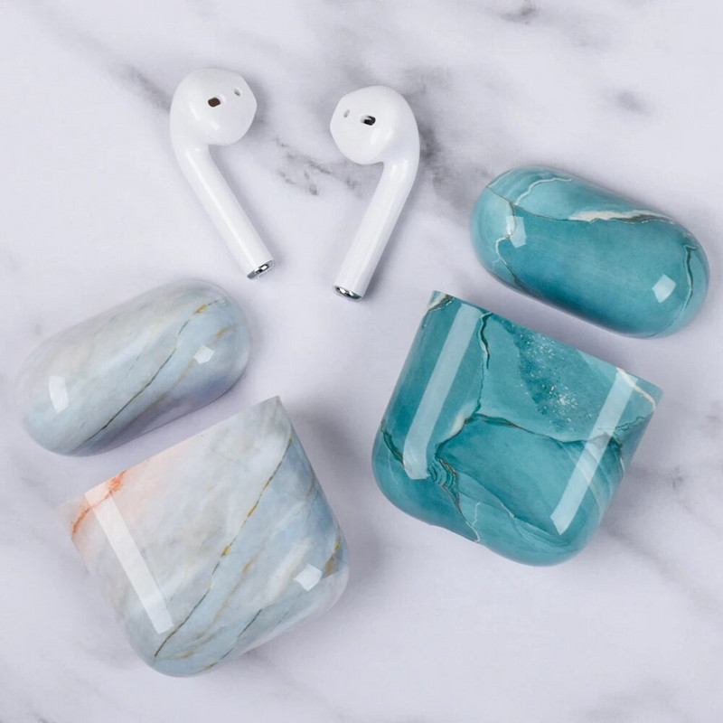 Θήκη για Airpods 3 Θήκη Μαρμάρινο μοτίβο Χαριτωμένο σκληρό κάλυμμα για Airpods Pro 2 Ακουστικά 1 θήκης για AirPods 2 Θήκη Κουτί φόρτισης Coque