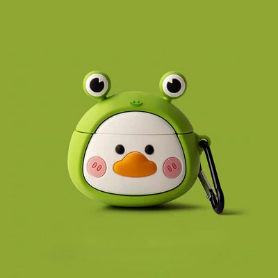 Slatki crtani pingvin s mlijekom i čajem Silikonske maske za Apple Airpods 1 2 3 Pro Poklopac za punjenje bežičnih slušalica za Airpods Case Box