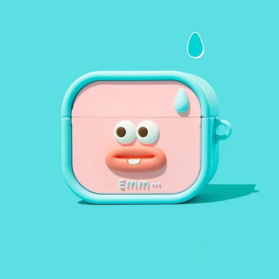 Slatki crtani pingvin s mlijekom i čajem Silikonske maske za Apple Airpods 1 2 3 Pro Poklopac za punjenje bežičnih slušalica za Airpods Case Box