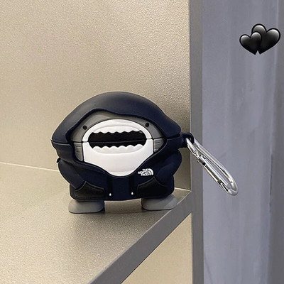 3D Cat Paw karikatūra silikona austiņu maciņš priekš Apple Airpods Pro 3 bezvadu Bluetooth austiņu aizsargvāciņš Sweet Cute Anti-Lost