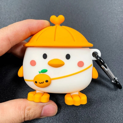 3D Cat Paw karikatūra silikona austiņu maciņš priekš Apple Airpods Pro 3 bezvadu Bluetooth austiņu aizsargvāciņš Sweet Cute Anti-Lost