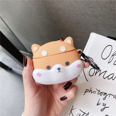 3D Cat Paw karikatūra silikona austiņu maciņš priekš Apple Airpods Pro 3 bezvadu Bluetooth austiņu aizsargvāciņš Sweet Cute Anti-Lost