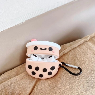 3D Cat Paw karikatūra silikona austiņu maciņš priekš Apple Airpods Pro 3 bezvadu Bluetooth austiņu aizsargvāciņš Sweet Cute Anti-Lost