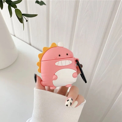 3D Cat Paw karikatūra silikona austiņu maciņš priekš Apple Airpods Pro 3 bezvadu Bluetooth austiņu aizsargvāciņš Sweet Cute Anti-Lost