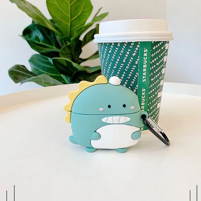 3D Cat Paw karikatūra silikona austiņu maciņš priekš Apple Airpods Pro 3 bezvadu Bluetooth austiņu aizsargvāciņš Sweet Cute Anti-Lost