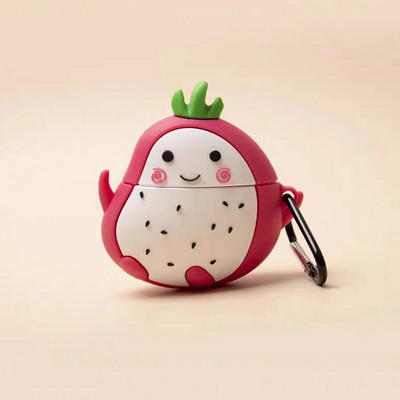 Za Apple AirPods 1/2/3 Pro Cover Slatki 3D crtani kolačići Bear Bežična silikonska torbica za slušalice za AirPods 3 Nova slatka kutija s voćem