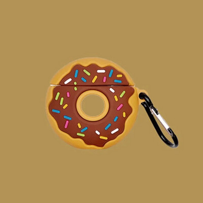 Za Apple AirPods 1/2/3 Pro Cover Slatki 3D crtani kolačići Bear Bežična silikonska torbica za slušalice za AirPods 3 Nova slatka kutija s voćem