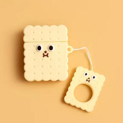 Za Apple AirPods 1/2/3 Pro Cover Slatki 3D crtani kolačići Bear Bežična silikonska torbica za slušalice za AirPods 3 Nova slatka kutija s voćem