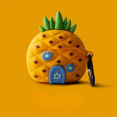 Za Apple AirPods 1/2/3 Pro Cover Slatki 3D crtani kolačići Bear Bežična silikonska torbica za slušalice za AirPods 3 Nova slatka kutija s voćem