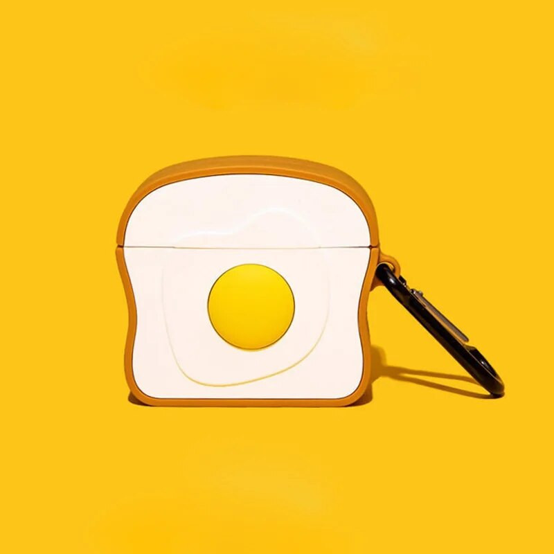 Za Apple AirPods 1/2/3 Pro Cover Slatki 3D crtani kolačići Bear Bežična silikonska torbica za slušalice za AirPods 3 Nova slatka kutija s voćem