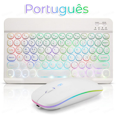 Bluetooth Wireless Magic priekš iPad 9 paaudzes mini tastatūras peles 11/10/9 collu planšetdatora tastatūra priekš xiaomi Samsung Huawei