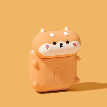 INS Cute 3D Shiba Inu Dog Силиконови калъфи за слушалки за Apple AirPods 1 2 Pro 3 Bluetooth кутия за слушалки Funda For Air Pods Pro Cover
