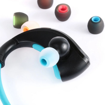 12 бр. Универсални 3,8 мм слушалки за поставяне в ушите Слушалки Меки силиконови накрайници за уши Резервни гумени подложки за уши Възглавница Аксесоари за слушалки