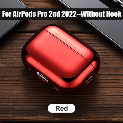 Apšuvuma raksta aizsargājošs austiņu futrālis Airpods Pro 2 2nd usb c 2023 Hard PC Shell for Airpods 3 1 2 Charging Box Cover