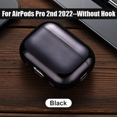 Apšuvuma raksta aizsargājošs austiņu futrālis Airpods Pro 2 2nd usb c 2023 Hard PC Shell for Airpods 3 1 2 Charging Box Cover