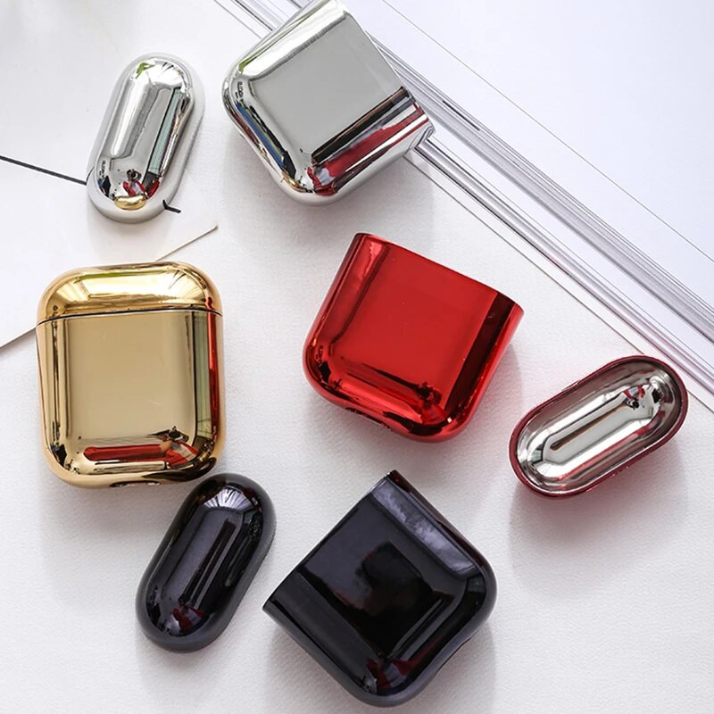 Apšuvuma raksta aizsargājošs austiņu futrālis Airpods Pro 2 2nd usb c 2023 Hard PC Shell for Airpods 3 1 2 Charging Box Cover