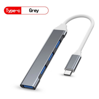 Hub USB 3.0 Hub USB 4 porturi Splitter tip c de mare viteză 5Gbps pentru PC Accesorii computer HUB multiport 4 porturi USB 3.0 2.0