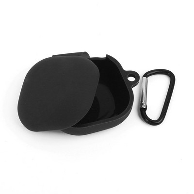 Husă de protecție pentru căști Bluetooth fără fir pentru căști Samsung Galaxy Buds Live, anti-șoc, husă din silicon anti-pierdere cu cârlig