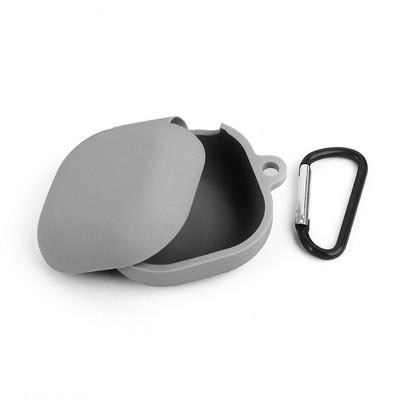 Husă de protecție pentru căști Bluetooth fără fir pentru căști Samsung Galaxy Buds Live, anti-șoc, husă din silicon anti-pierdere cu cârlig