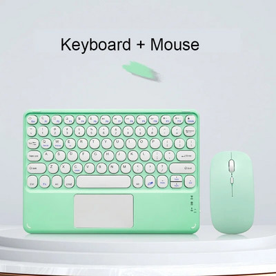 iPad tipkovnica i miš bežična Bluetooth tipkovnica Teclado punjiva za mini iPad telefon tablet Android IOS Windows tipkovnica