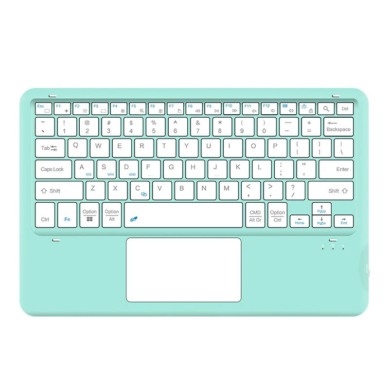 Puuteplaadiga klaviatuur iPadile Xiaomi Samsung HUAWEI Telefon Tahvelarvuti Sülearvutid Ultra Thin Wireless BT klaviatuur Android IOS Windowsi jaoks