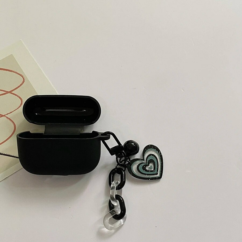 Για Baseus W3 / W12 / W11 / W09 / E3 / W04 / M2+ / E9 E8 E3 Θήκη Cute Bear Κάλυμμα ακουστικών Πολύχρωμη θήκη σιλικόνης με μπρελόκ λουλουδιών