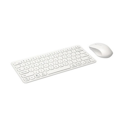 78 taustiņu 2,4 g bezvadu tastatūras un peles komplekts Daudzvalodu angļu vācu franču spāņu bezvadu tastatūra un pele Electroni