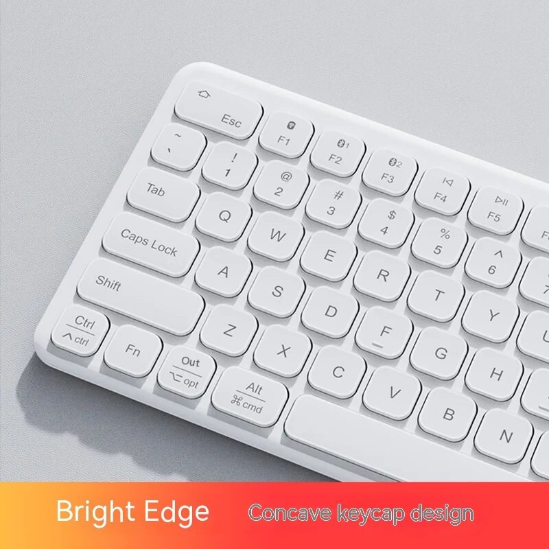 78 taustiņu 2,4 g bezvadu tastatūras un peles komplekts Daudzvalodu angļu vācu franču spāņu bezvadu tastatūra un pele Electroni