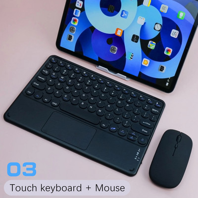 Za iPad tipkovnicu bežični miš za iPad Pro 11 2020 2021 Pro 12.9 Air 4 10.2 iPad th Generation Air 2 Pro 9.7 iPad 2 Teclado