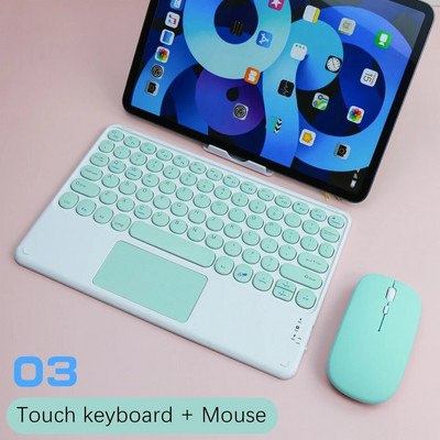 Za iPad tipkovnicu bežični miš za iPad Pro 11 2020 2021 Pro 12.9 Air 4 10.2 iPad th Generation Air 2 Pro 9.7 iPad 2 Teclado