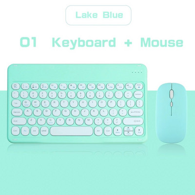 Za iPad tipkovnicu bežični miš za iPad Pro 11 2020 2021 Pro 12.9 Air 4 10.2 iPad th Generation Air 2 Pro 9.7 iPad 2 Teclado