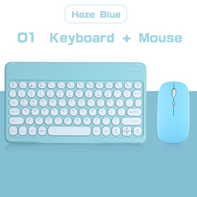 Za iPad tipkovnicu bežični miš za iPad Pro 11 2020 2021 Pro 12.9 Air 4 10.2 iPad th Generation Air 2 Pro 9.7 iPad 2 Teclado