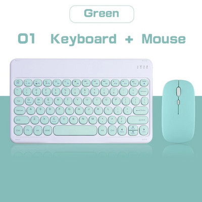 Za iPad tipkovnicu bežični miš za iPad Pro 11 2020 2021 Pro 12.9 Air 4 10.2 iPad th Generation Air 2 Pro 9.7 iPad 2 Teclado