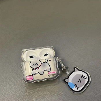 Cute Cartoon Cat TPU Case For Apple Airpods 1 2 3 Earphone Coque Soft Wave Funda Silicone For Airpods Pro 2nd Cover Earpods Case