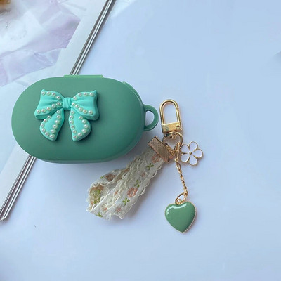 Νέο για Xiaomi Redmi AirDots Θήκη Redmi Buds 4 Lite Cute Bear Flower Keychain σιλικόνης Κάλυμμα ακουστικών AirDots 2 Case buds3