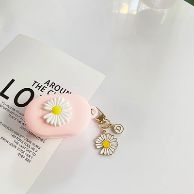 Νέο για Xiaomi Redmi AirDots Θήκη Redmi Buds 4 Lite Cute Bear Flower Keychain σιλικόνης Κάλυμμα ακουστικών AirDots 2 Case buds3