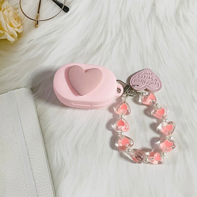 Νέο για Xiaomi Redmi AirDots Θήκη Redmi Buds 4 Lite Cute Bear Flower Keychain σιλικόνης Κάλυμμα ακουστικών AirDots 2 Case buds3
