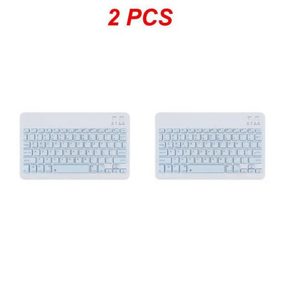 1/2PCS tastatūra iPad Samsung Huawei planšetdatoram klēpjdatoram IOS Android krievu arābu korejiešu portatīvais bezvadu savienojums