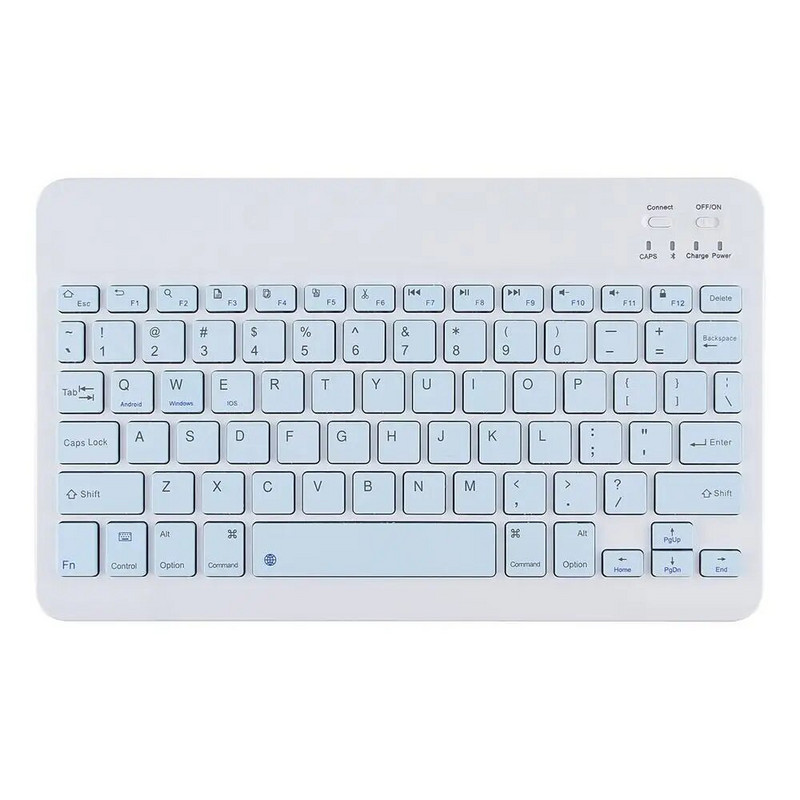 1/2PCS tastatūra iPad Samsung Huawei planšetdatoram klēpjdatoram IOS Android krievu arābu korejiešu portatīvais bezvadu savienojums
