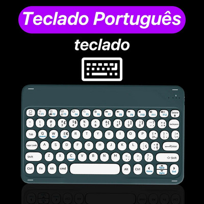 CASEPOKE iPad Īpaši plāna klusa daudzvalodu tastatūra Samsung Associate Xiaomi universālajai planšetdatora tastatūrai un pelei