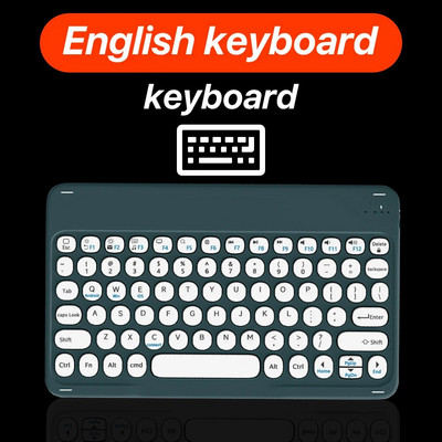 CASEPOKE iPad Īpaši plāna klusa daudzvalodu tastatūra Samsung Associate Xiaomi universālajai planšetdatora tastatūrai un pelei