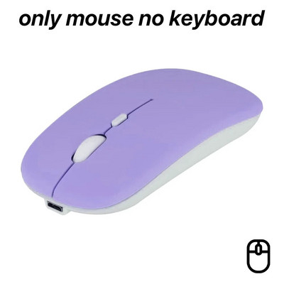 Tastatură și mouse Bluetooth cu tastatură fără fir spaniolă portugheză rusă ebraică franceză arabă pentru laptop tabletă iPad