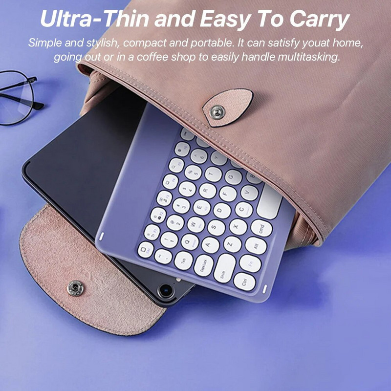 Πληκτρολόγιο και ποντίκι Bluetooth με ισπανικά πορτογαλικά Ρωσικά Εβραϊκά Γαλλικά Αραβικά ασύρματο πληκτρολόγιο για φορητό υπολογιστή tablet iPad